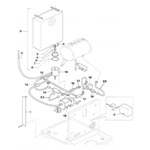 Rocket Espresso Milano Appartamento Pumpe/Fluidsystem