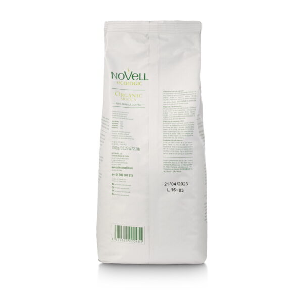 Novell Organic Mocca Bio 1kg GANZE KAFFEEBOHNEN – Bild 4