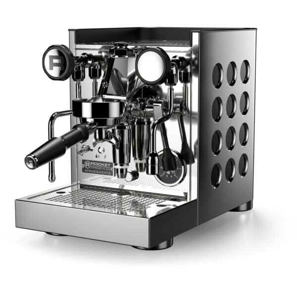 Rocket Espresso Milano APPARTAMENTO TCA Chrom/Schwarz